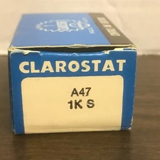 Honeywell Clarostat A47-1K-S A471KS New NIB .5 Watts Pick a shaft series Linear