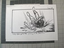vtg 1980s Aliens movie LA Effects storyboard 1st gen production used copy 45G