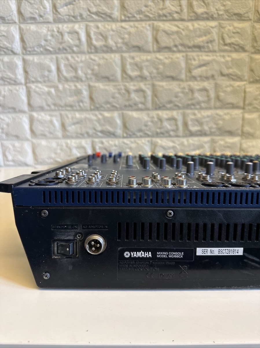 YAMAHA MG166CX USB/FX 16 Channel Mixing Console | eBay YAMAHA MG166CX USB/FX 16 Channel Mixing Console | eBay