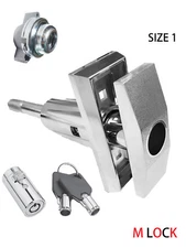 T Handle 360 Degree Turn Vending Pop up Lock Triple Star rod SIZE 1