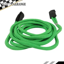 6800 LBS Kinetic Energy Truck Tow Recovery Rope 1/2" X 20' Strap Snatch Green