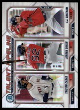 2021 Bowman #TP-BOS C.J. Chatham / Jarren Duran / Triston Casas Talent Pipeline