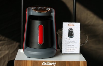 Arzum Okka Minio Automatic Turkish Coffee Maker Machine + 100gr Coffee GIFT