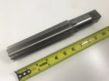 W. L. Brubaker MT5 No.5 Taper 10 Straight Flute Hand Finishing Reamer Morse USA