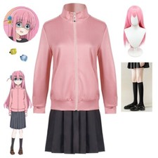 Bocchi The Rock Gotoh Hitori Cosplay Costume Jacket Outfits Halloween Carnival