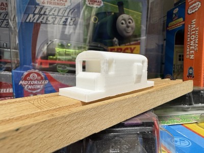 Custom 3D Printed SR 25 TON BRAKE VAN For Wooden Railway