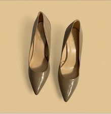 Nine West Beige 4-inches Heels shoes size 11