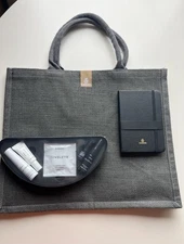 Emirates First Class Collectors Set – Jute Tote +Byredo Wellness Tray+ Notebook