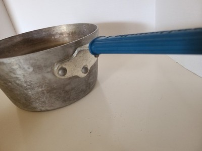 Wear-Ever #4343 1/2 Aluminum Saucepan 3 3/4 Qt Pot w/ Coolhandle NSF Vintage USA