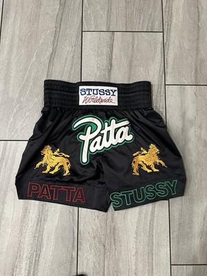 SS24 Stussy x Patta Boxing Shorts Muay Thai Size M medium | eBay