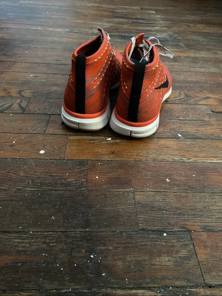 Nike Men's Flyknit Chukka High Top Running Shoes Size 9.5 - Image 3 of 4