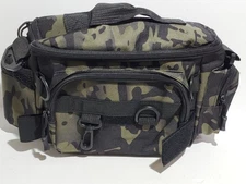 Fishing Tackle Bag Waist Shoulder Pack Box Reel Lure Gear Storage Bag. E27.