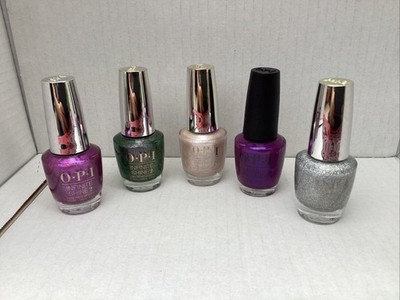 OPI infinite Shine 2 Lot Of 4 Plus OPI Nail Lacquer Samurai Breaks A Nail