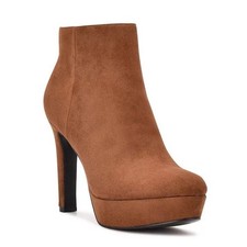 NWOB Nine West Glowup Platform Dress Booties Size 9