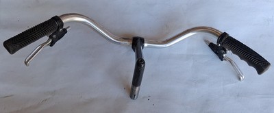 Vintage Freestyle BMX Lenker Aluminium mit Bremshebel Dia-Compe PC-700