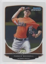 2013 Bowman Chrome Prospects Parker Bridwell #BCP162 0l1