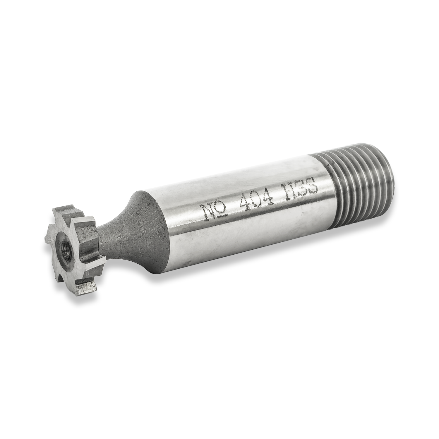 404 Woodruff keyseat cutter 1/2″ x 1/8″ HSS threaded end shank 1/2″ RDGTOOLS