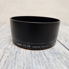 OEM Genuine Canon ES-78 Lens Hood Made in Japan