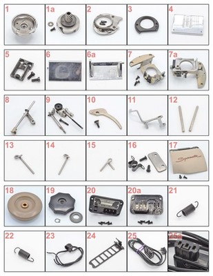 ELNA Supermatic 722010 Sewing Machine Parts