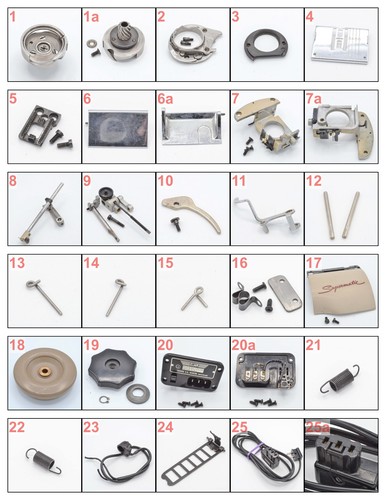 ELNA Supermatic 722010 Sewing Machine Parts