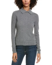 Incashmere Collared Cashmere Sweater Women's