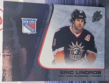 2003 Pacific Eric Lindros Quest For The Cup 🚨🚨🚨 New York Rangers 