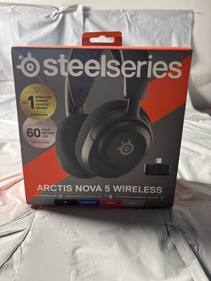 New SteelSeries Arctis Nova 5 Wireless Gaming Headset Black 61670 Multi-Platform