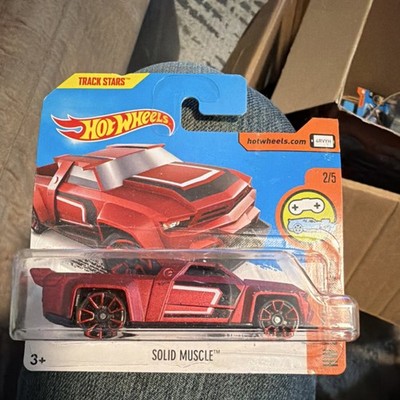Hot Wheels Solid Muscle HW Digital Circuit Red Black 1:64 Diecast Car 2017