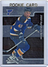 Mark Rycroft 2001-02 ITG BAP Signature Series Rookie Card Card #246. rookie card picture