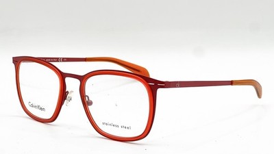 NEW CALVIN KLEIN CK 5416 615 RED AUTHENTIC EYEGLASSES 51-20