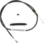 LA Choppers Black Vinyl Clutch Cable for 18
