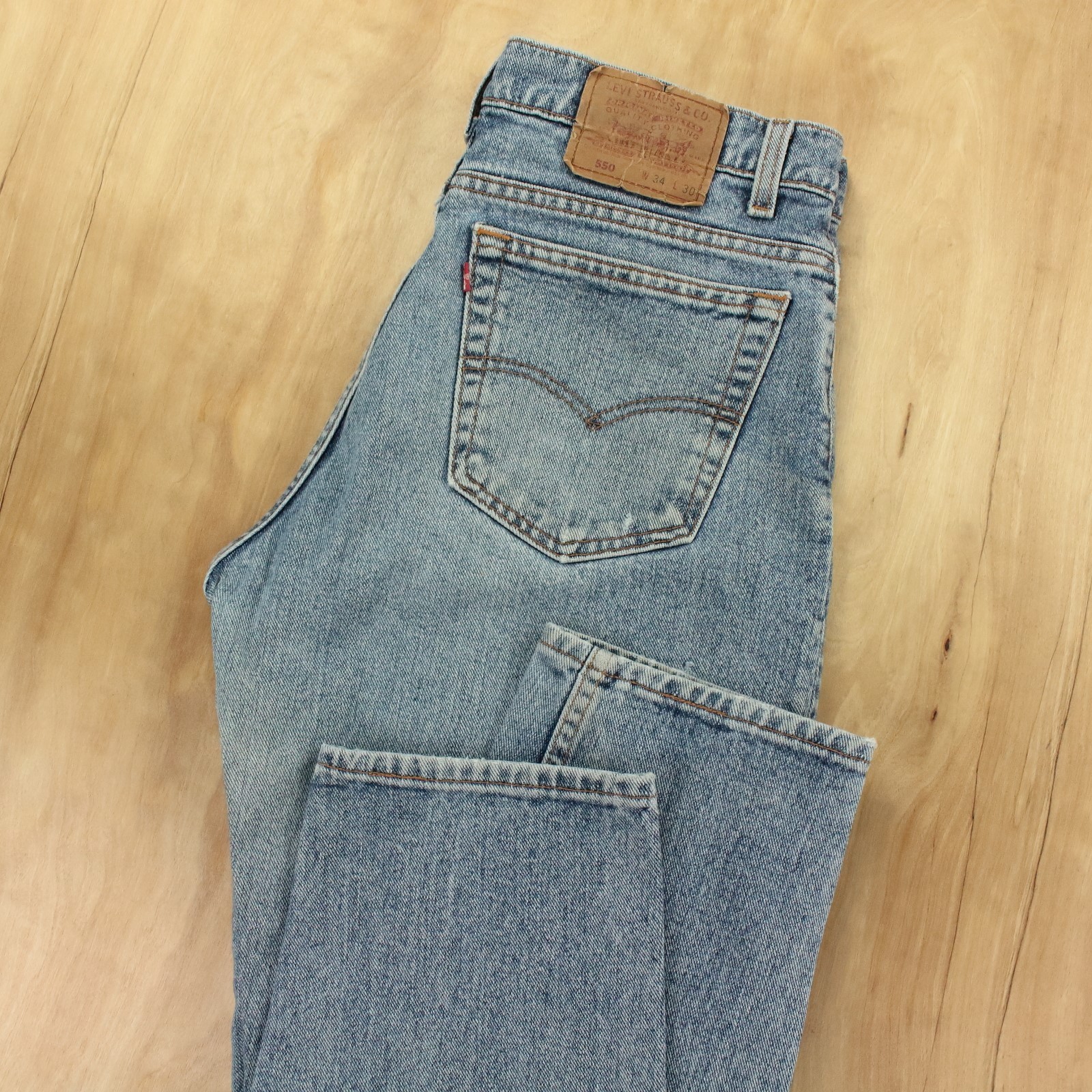 Vintage Levi's 550 Relaxed Fit Jeans 34x30