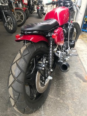 1977 Honda cb750f cafe racer Lossa Engineering 100% restoration custom nut & bol