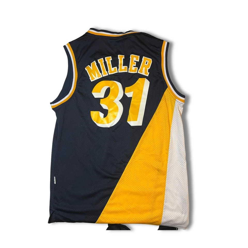 Camiseta deportiva vintage Adidas Hardwood Classics Reggie Miller Indiana Pacers #31 talla NBA Foto 3 de 4