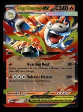 Mega Camerupt ex 022/132 ME01: Mega Evoluzione Holofoil Doppio Raro Pokemon TCG