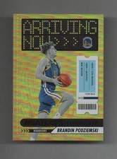 2023-24 NBA Hoops Arriving Now Brandin Podziemski #15 Holo Warriors Illinois