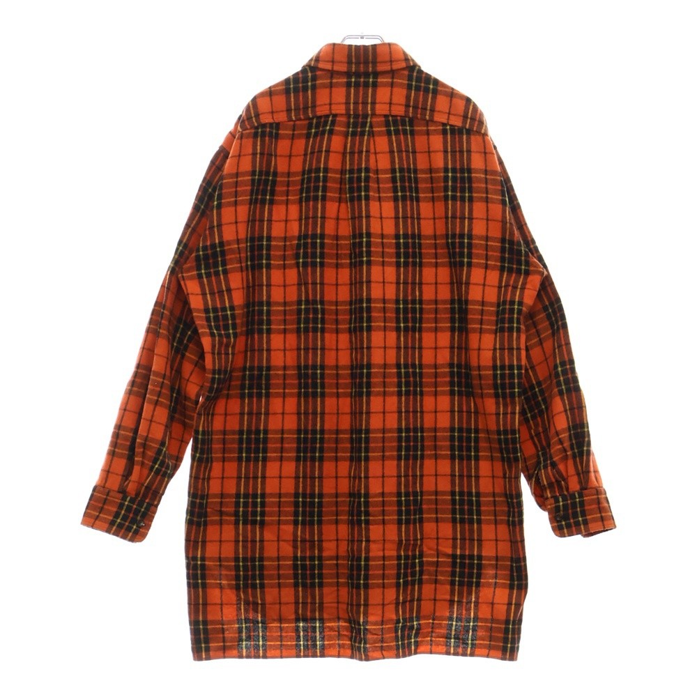Gucci Size 48 19Ss Logo Wappenn Long Shirt Patch Sleeve Check  