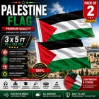 3ft x 5ft PALESTINE Flag Large 3x5 Foot EYELETS FAST DESPATCH PREMIUM POLYESTER