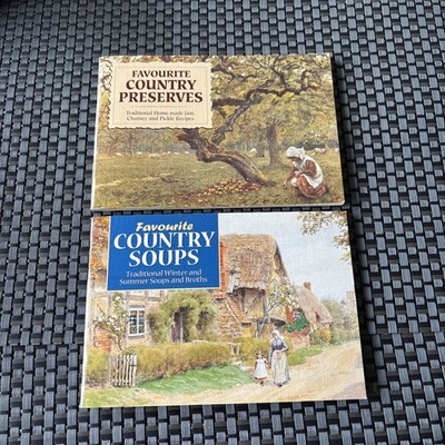 Favourite Recipes Cook Books - Country Soups & Country Preserves - Paperback