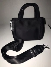 Weedie Edie Parker ‘Baby Bodega’ Mini Bag With Crossbody Strap, Black w/White