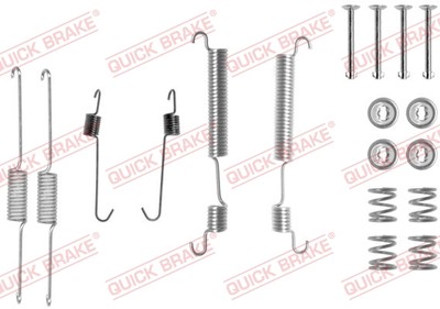 Quick brake 105-0822 accessory kit, brake shoes for Hyundai, Kia