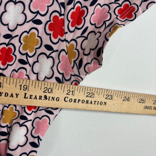 BODEN Joanna Wrap Dress 10L Floral Pink Preppy Feminine Classic Short Sleeve Y2K - Picture 10 of 11