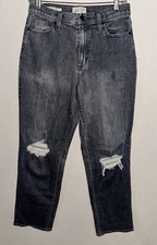 Universal Thread Jeans Women's Size 6/28R, Blue Denim Vintage Straight Pockets