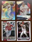 2026 Topps  - Mike Trout - Los Angeles Angels - 4 Card Lot