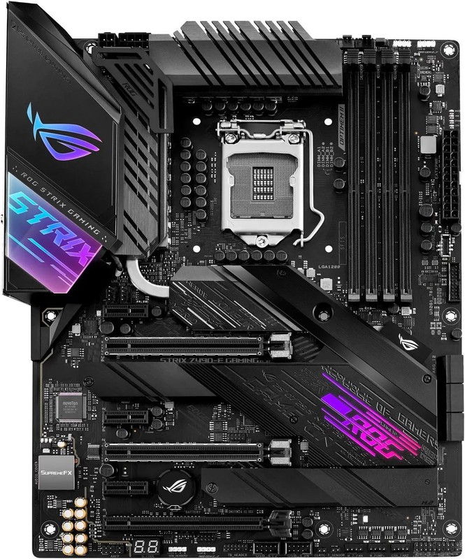 ASUS ROG STRIX Z490-E GAMING LGA 1200 (Intel 10th) Intel Z490 ATX Motherboard
