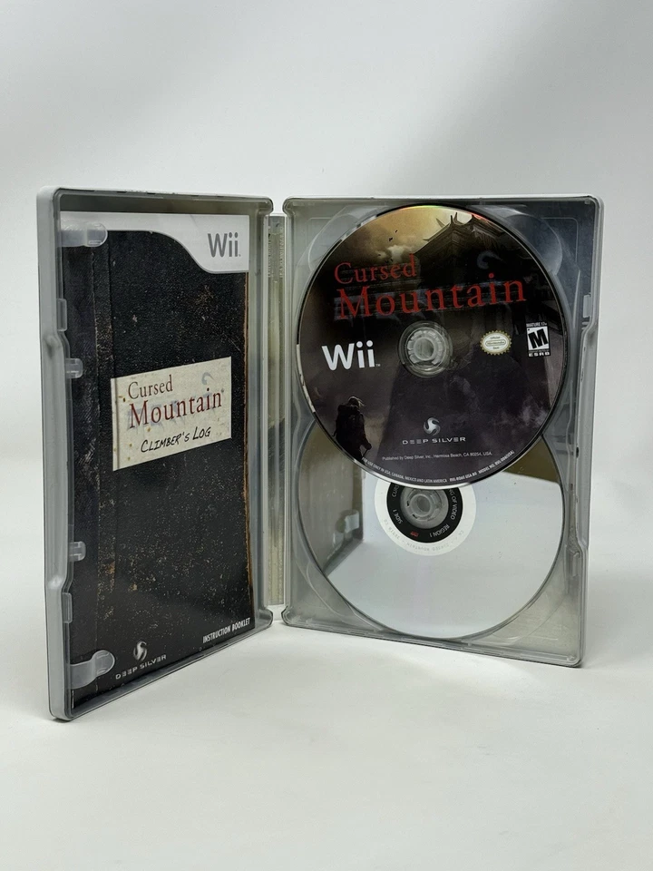 Reacondicionado Cursed Mountain Edición Limitada Nintendo Wii Banda Sonora Completa CIB Foto 2 de 4
