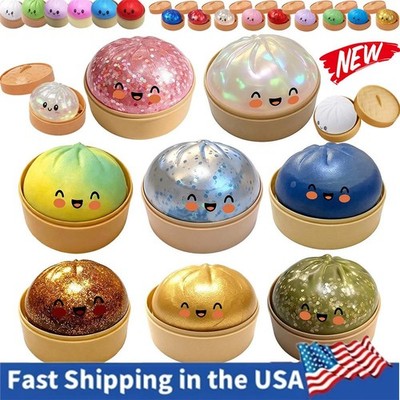 Five Below Mystery Squishy Bun Dumpling RARE GLITTER Limited Edition JQ