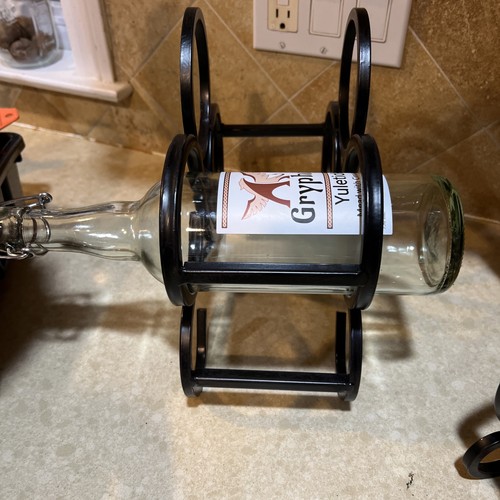 Weinregal aus Metall mediterran italienischer Stil - 2er Set - fasst 6 Flaschen - Bild 7 von 8