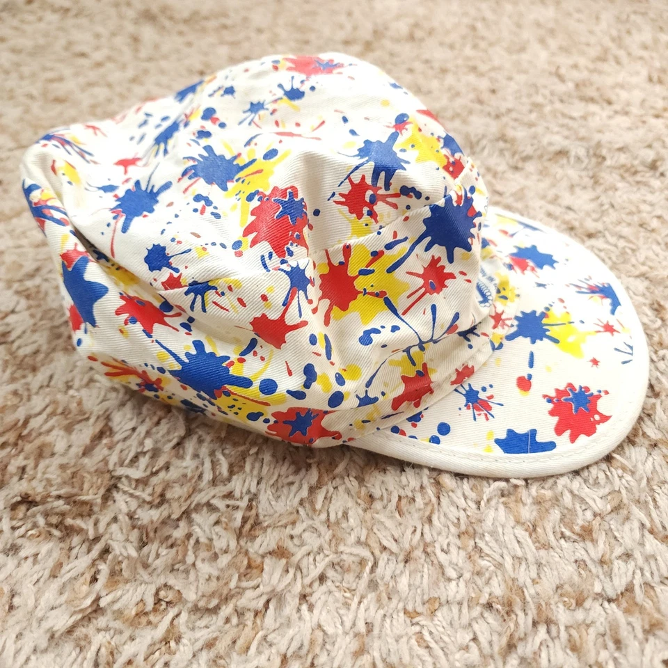 Sombrero en vivo de Plaza Sésamo de colección raro pintura para salpicaduras Big Bird Ernie Bert CTW Foto 4 de 4