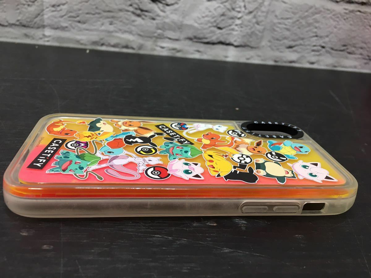 Casetify Pokemon iPhone X/Xs Leather Stickers Case Used with